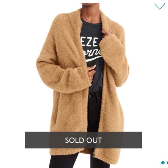 J CREW POINT SUR FUZZY TEDDY BEAR SWEATER 🧸 - Picture 2 of 4